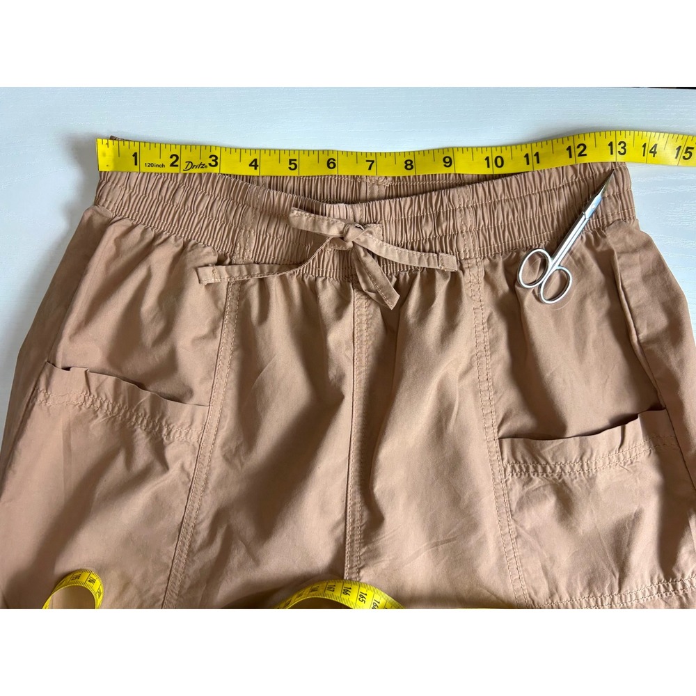 Aerie Tan Khaki High Waisted Cargo Jogger Pants 100% Cotton XS 1623630300 - Picture 3 of 14